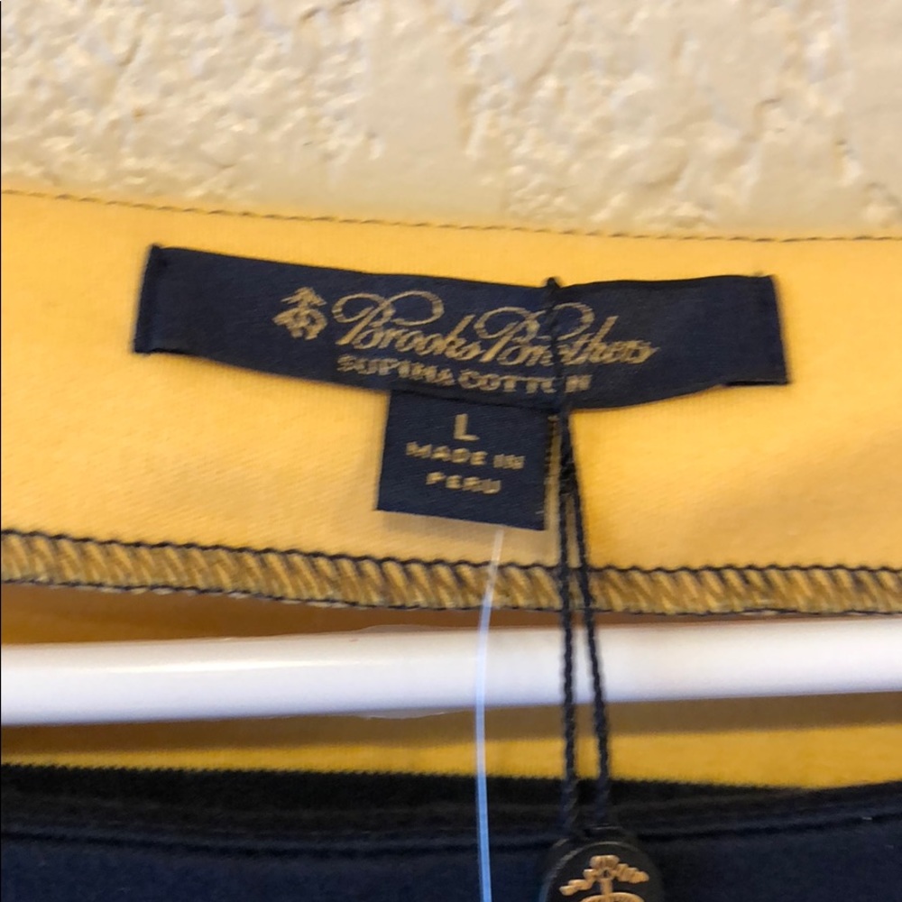 NWT! {Brooks Brothers} Supima Cotton T-shirt - Picture 2 of 7